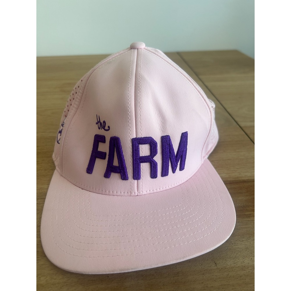 G/FORE The Farm Golf Hat Pink Purple Snapback Perforated Performance Cap
